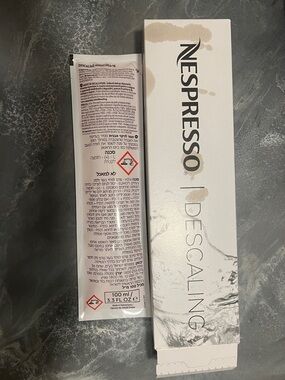 Nespresso Descaling Solution